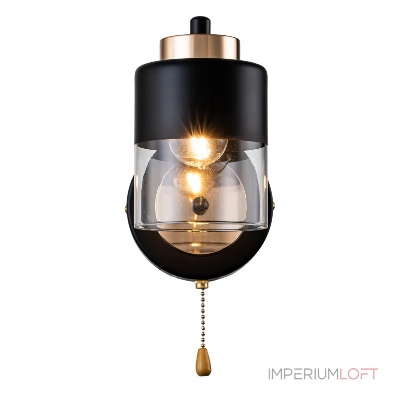 Escada 2121/1A E27*40W Black/Gold от ImperiumLoft