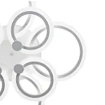 Потолочная люстра Escada ORBITA 10206/8LED от ImperiumLoft