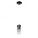 Подвесной светильник Escada 2118/1S E14*40W Black/Brass
