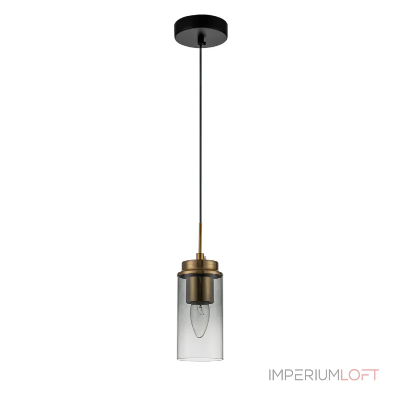 Подвесной светильник Escada 2118/1S E14*40W Black/Brass Подвесной светильник Escada 2118/1S E14*40W Black/Brass