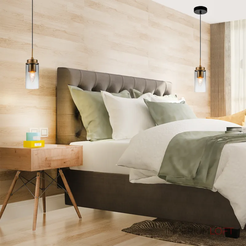 Подвесной светильник Escada 2118/1S E14*40W Black/Brass Подвесной светильник Escada 2118/1S E14*40W Black/Brass