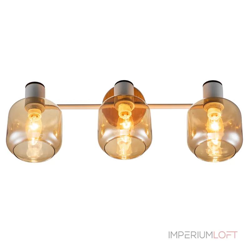 Escada 10177/3A E14*40W White/Chrome/Wood от ImperiumLoft Escada 10177/3A E14*40W White/Chrome/Wood от ImperiumLoft