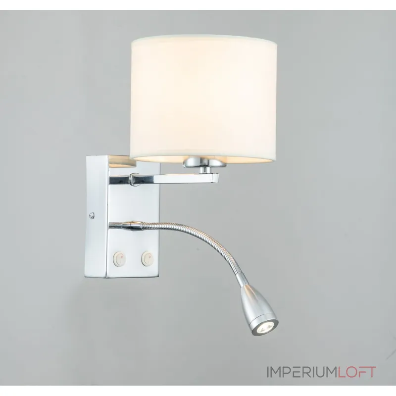 Escada 552/A LED*1W+E27*60W Chrome/White от ImperiumLoft