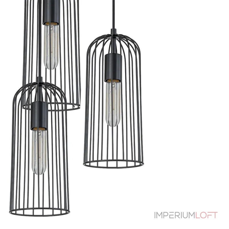 Подвесной светильник Escada 10198/6 E27*60W Black