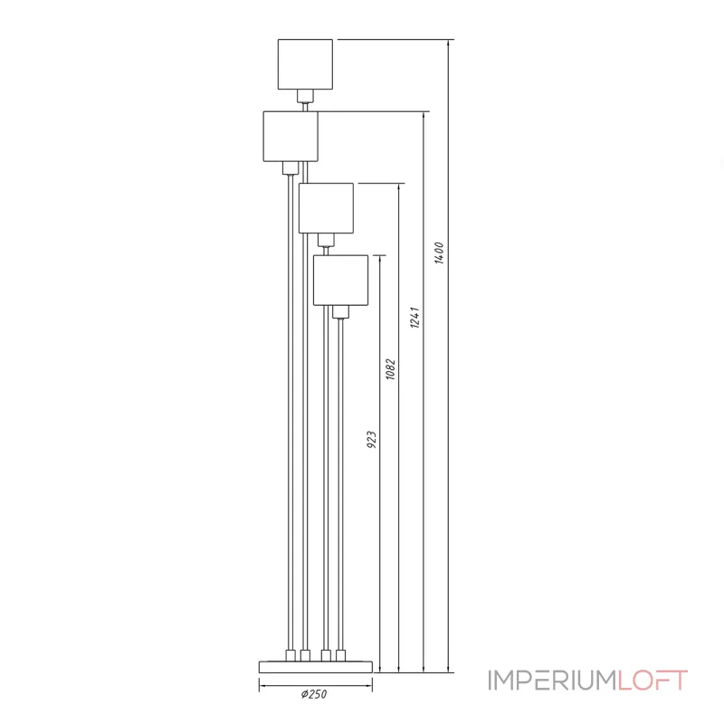 Escada 1109/4 E14*40W White/Silver от ImperiumLoft Escada 1109/4 E14*40W White/Silver от ImperiumLoft