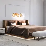 Escada 10177/3A E14*40W White/Chrome/Wood от ImperiumLoft