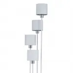 Escada 1109/4 E14*40W White/Silver от ImperiumLoft