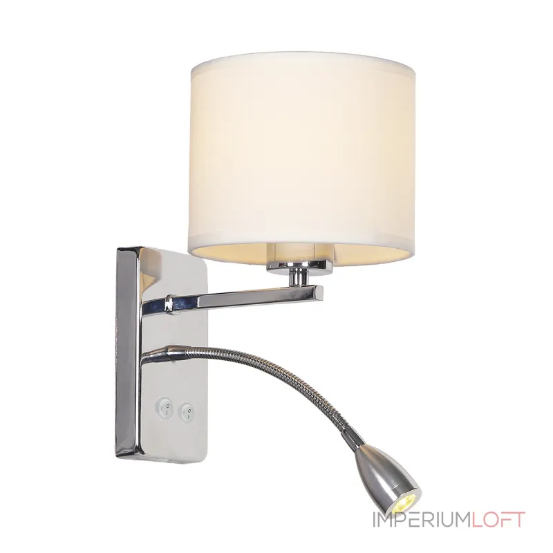 Escada 552/A LED*1W+E27*60W Chrome/White от ImperiumLoft