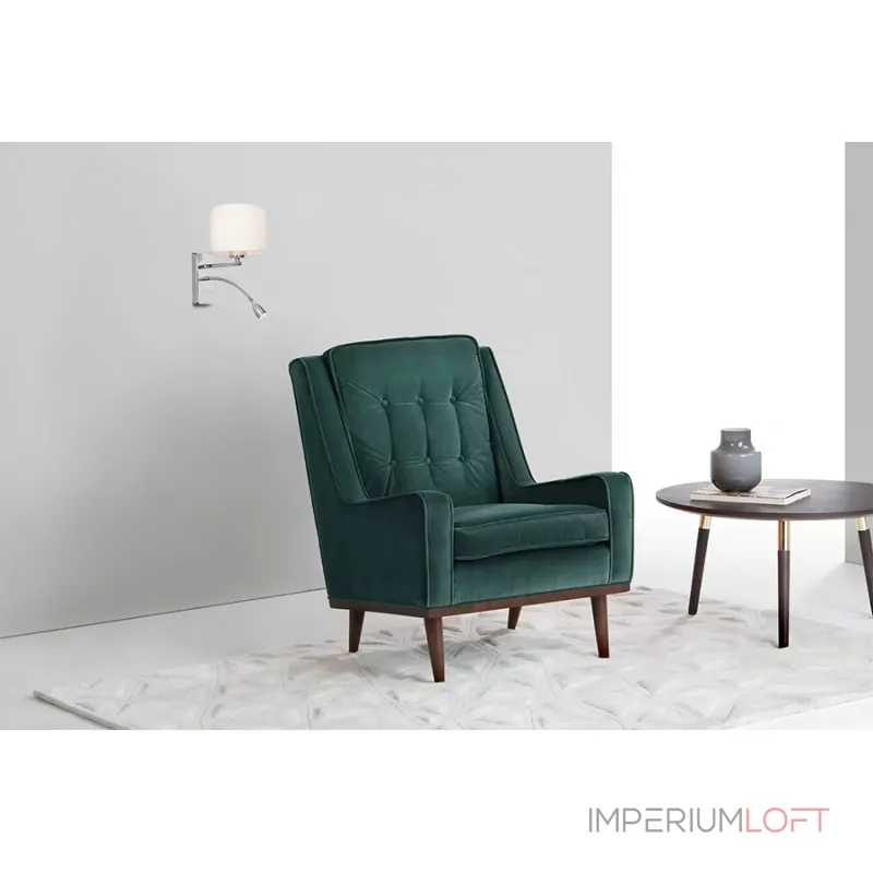 Escada 552/A LED*1W+E27*60W Chrome/White от ImperiumLoft