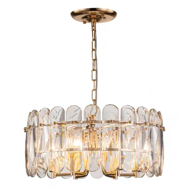 Подвесная люстра Escada 2114/6S E14*40W Gold