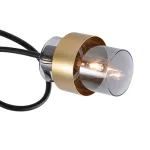 Потолочная люстра Escada HURRICANE 1139/3P Black/Gold от ImperiumLoft