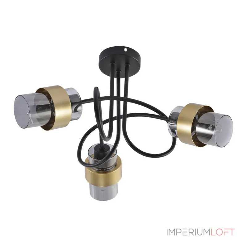 Потолочная люстра Escada HURRICANE 1139/3P Black/Gold от ImperiumLoft Потолочная люстра Escada HURRICANE 1139/3P Black/Gold от ImperiumLoft