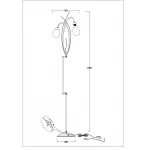 Напольный светильник Escada BELL 10161/L от ImperiumLoft