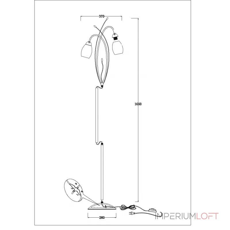 Напольный светильник Escada BELL 10161/L от ImperiumLoft Напольный светильник Escada BELL 10161/L от ImperiumLoft