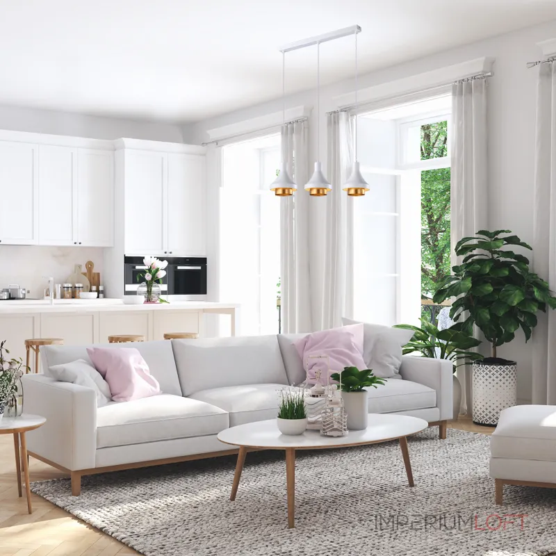 Подвесной светильник Escada NORA 1147/3S White от ImperiumLoft Подвесной светильник Escada NORA 1147/3S White от ImperiumLoft