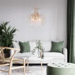 Подвесная люстра Escada 2108/5P E14*40W Gold