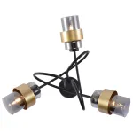 Потолочная люстра Escada HURRICANE 1139/3P Black/Gold от ImperiumLoft