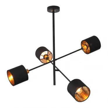 Потолочный светильник Escada 1109/4P E14*40W Black/Gold