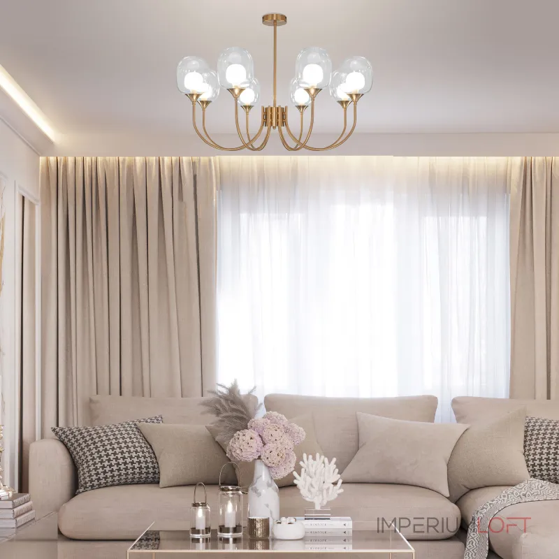 Люстра на штанге Eurosvet Spritz 70217/8 Люстра на штанге Eurosvet Spritz 70217/8