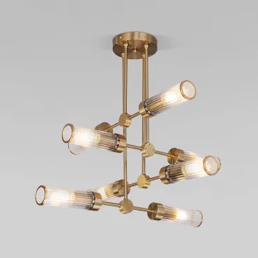 Потолочный светильник Eurosvet Oriens 60166/8 латунь  