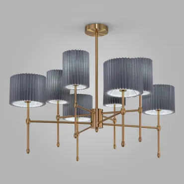 Потолочный светильник Eurosvet Notturno 60162/8 латунь  