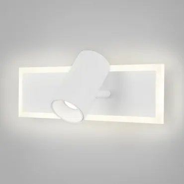 Настенный светодиодный светильник Eurosvet Binar 20127/1 LED белый 15W 4200