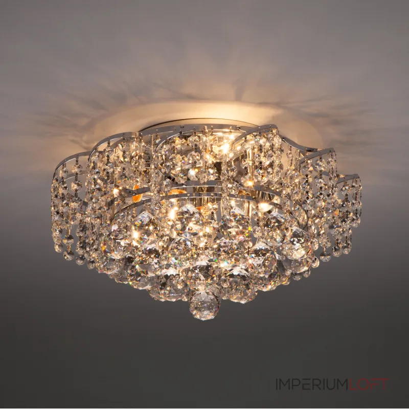 Потолочная люстра Eurosvet Charm 16017/6 хром Strotskis от ImperiumLoft