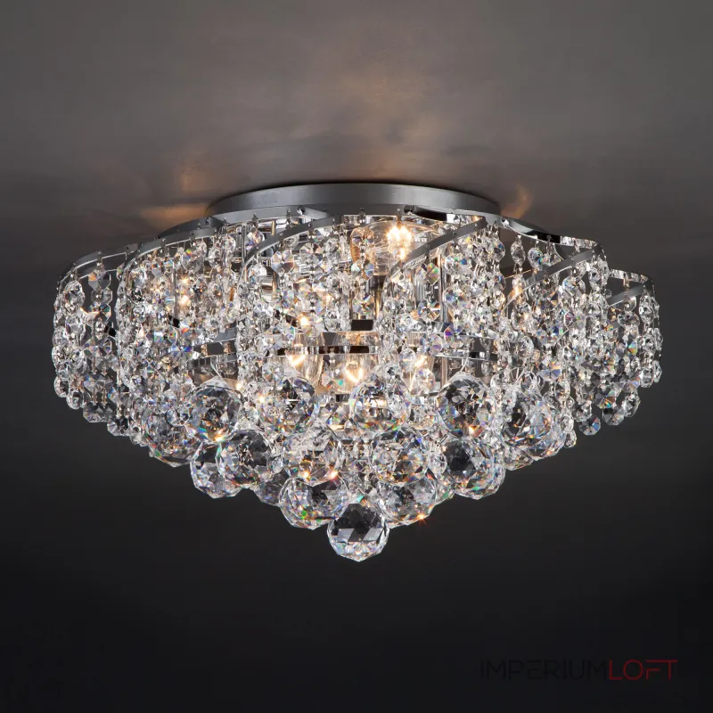 Потолочная люстра Eurosvet Charm 16017/6 хром Strotskis от ImperiumLoft