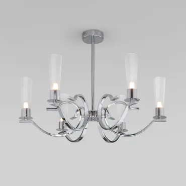 Люстра на штанге Eurosvet Rosher 60141/6 хром