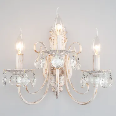 Настенный светильник Eurosvet Alda 3305/3 белый/золотой  