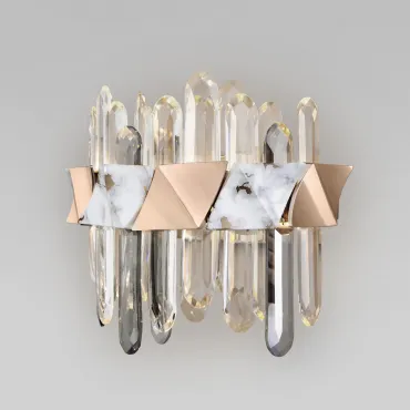 Настенный светодиодный светильник Bogate's Jewel 420/1 золотой 16W 3000/4000/6000 Настенный светодиодный светильник Bogate's Jewel 420/1 золотой 16W 3000/4000/6000