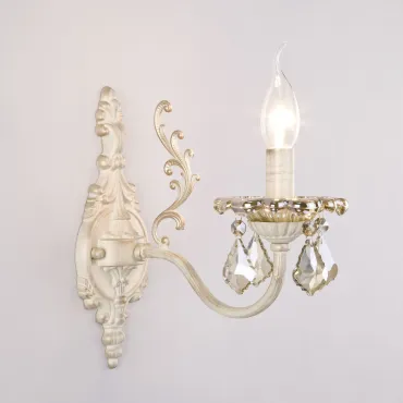 Настенный светильник Eurosvet Elisha 3281/1 белый/золотой  