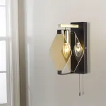 Настенный светильник Eurosvet Aragon 60116/1 черный от ImperiumLoft