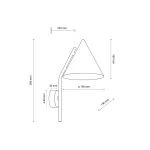 Светильник настенный TK Lighting Cono a070964 от ImperiumLoft