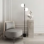 Напольный светильник с мраморным основанием Eurosvet Marbella a064389 от ImperiumLoft