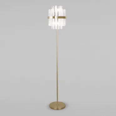 Напольный светильник Bogate's Hollis 01111/4 латунь Напольный светильник Bogate's Hollis 01111/4 латунь