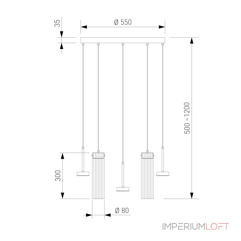 Подвесная люстра Eurosvet Quarzo 301102 LED от ImperiumLoft Подвесная люстра Eurosvet Quarzo 301102 LED от ImperiumLoft
