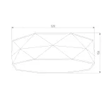 Потолочный светильник TK Lighting Kantoor a042609 от ImperiumLoft