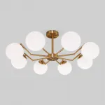 Потолочная люстра Eurosvet Frost 70154/8 латунь  