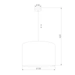 Подвесной светильник TK Lighting Vellum Sabia 11213 от ImperiumLoft