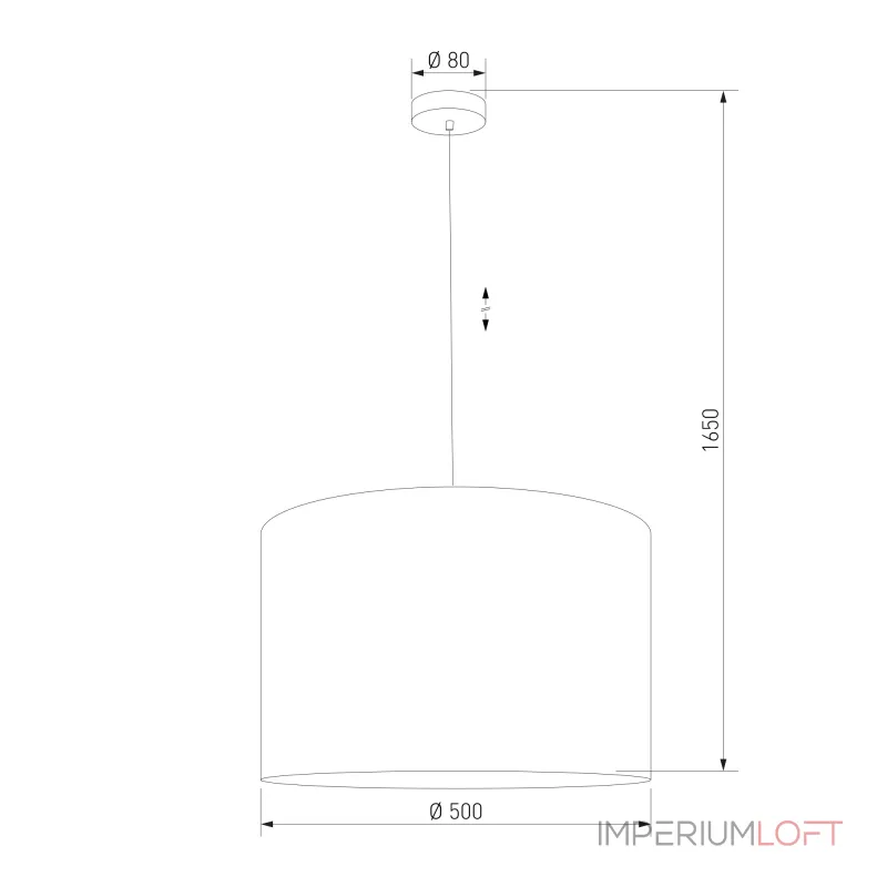 Подвесной светильник TK Lighting Vellum Sabia 11213 от ImperiumLoft