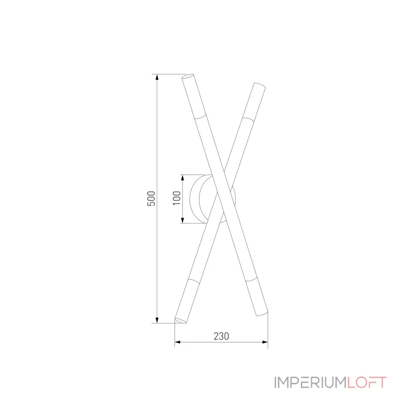 Настенный светильник TK Lighting Noble 4524 Noble от ImperiumLoft