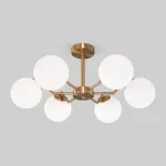 Потолочная люстра Eurosvet Frost 70154/6 латунь  