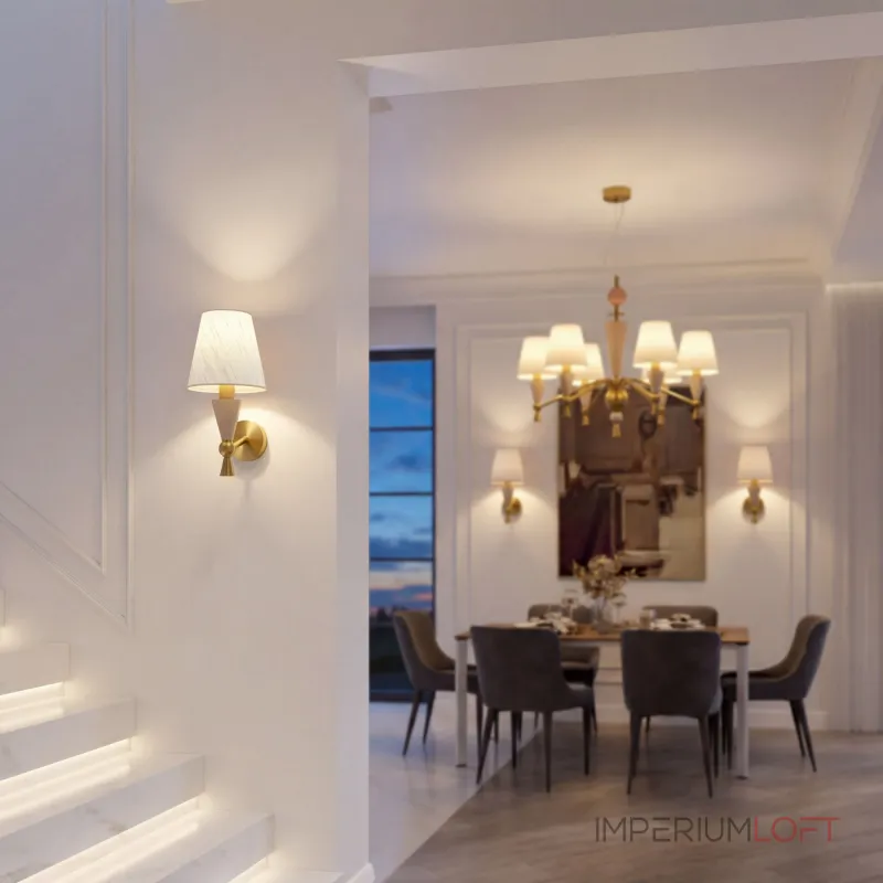 Настенный светильник Eurosvet Teja 103014 латунь от ImperiumLoft