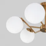 Потолочная люстра Eurosvet Frost 70154/6 латунь  