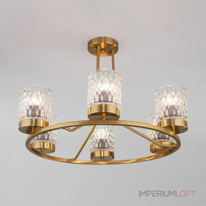 Потолочная люстра Eurosvet Calle 60127/6 латунь от ImperiumLoft Потолочная люстра Eurosvet Calle 60127/6 латунь от ImperiumLoft