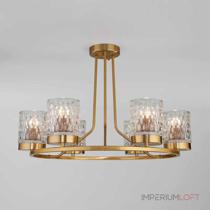 Потолочная люстра Eurosvet Calle 60127/6 латунь от ImperiumLoft Потолочная люстра Eurosvet Calle 60127/6 латунь от ImperiumLoft