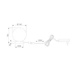 Настольный светильник Bogate's Crystall 1_102 от ImperiumLoft