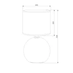 Настольный светильник TK Lighting Palla 5087 Palla от ImperiumLoft