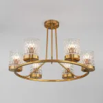 Потолочная люстра Eurosvet Calle 60127/6 латунь от ImperiumLoft